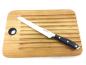 Preview: Bambus duales Brot - Schneidebrett mit Brotmesser
